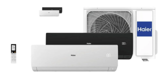 Haier Serene Black mono split klíma szett 3.5 kW