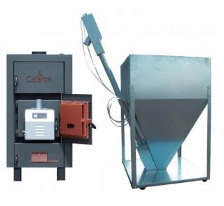 Celsius Combi Pellet/Vegyes tüzelésű berendezés 23-25 (Égő 30kW)